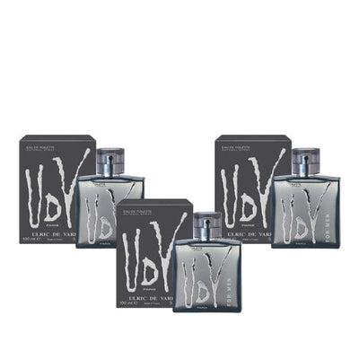 Superdrug UDV For Men Eau De Toilette Natural Spray 100ml Pack of 3- Buy online at McGrocer