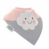 Ziggle Cuddly Pink Bandana Dribble Bib Set