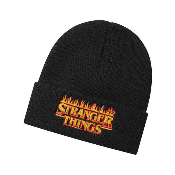 Stranger Things Adult Logo Beanie