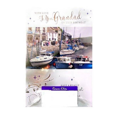 Superdrug Simon Elvin With Love To You Grandad Boat Card (Pack of 6)- Buy online at McGrocer