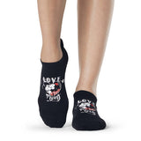 Tavi Noir Womens Mickey & Minnie Mouse Gripped Socks (M)
