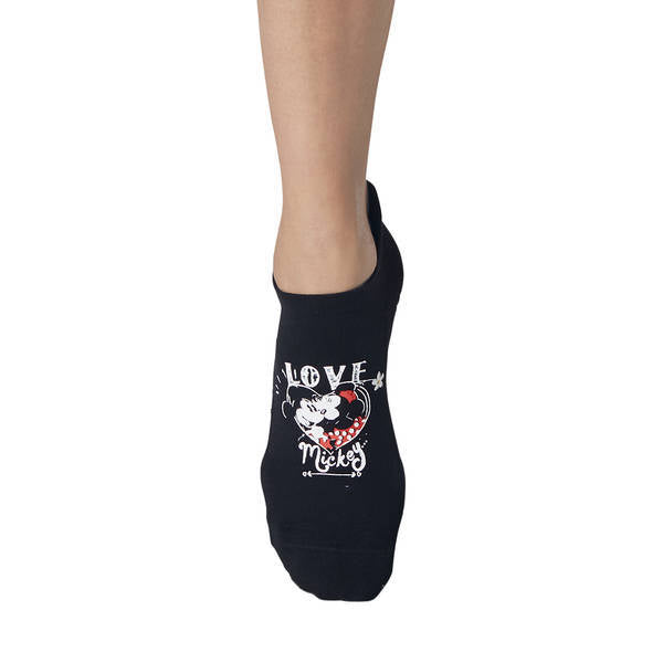Tavi Noir Womens Mickey & Minnie Mouse Gripped Socks (M)