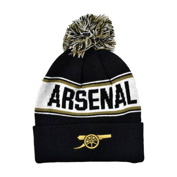 Arsenal FC Text Knitted Beanie