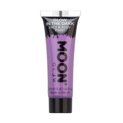 Superdrug Moon Glow - Glow in the Dark Face Paint - Purple- Buy online at McGrocer