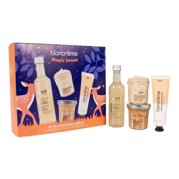 BLANCREME Magic Forest, Body Routine, Peach Apricot