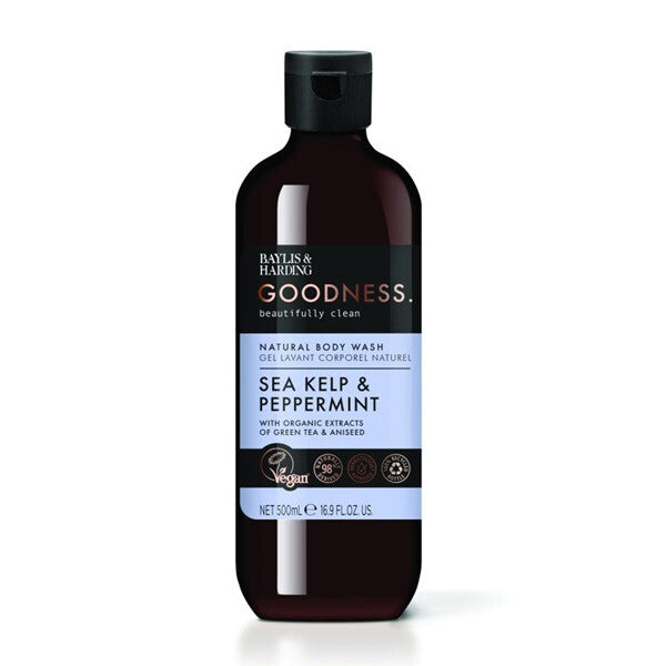 Baylis & Harding Goodness Sea Kelp & Peppermint Body Wash