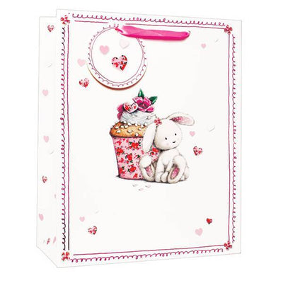 Superdrug Simon Elvin Floral Rabbit Gift Bags (Pack of 6) (Small)- Buy online at McGrocer