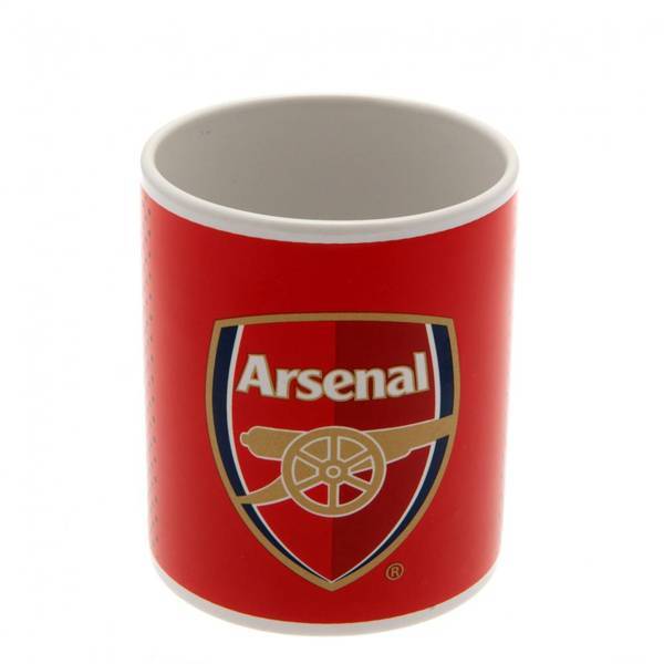 Arsenal FC Fade Design Ceramic Mug In Acetate Box (9 x 8cm)
