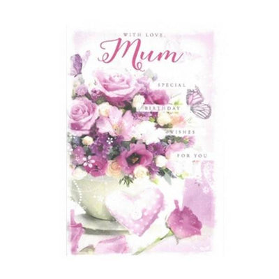 Superdrug Simon Elvin With Love Mum Birthday Card (Pack of 6)- Buy online at McGrocer