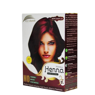 Superdrug Herbal Henna Powder Hair Colour Burgundy- Buy online at McGrocer