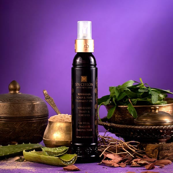 SPA CEYLON Kesharaja - Scalp & Hair Treatment Oil-100ml
