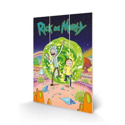 Superdrug Rick And Morty Portal Wall Art- Buy online at McGrocer