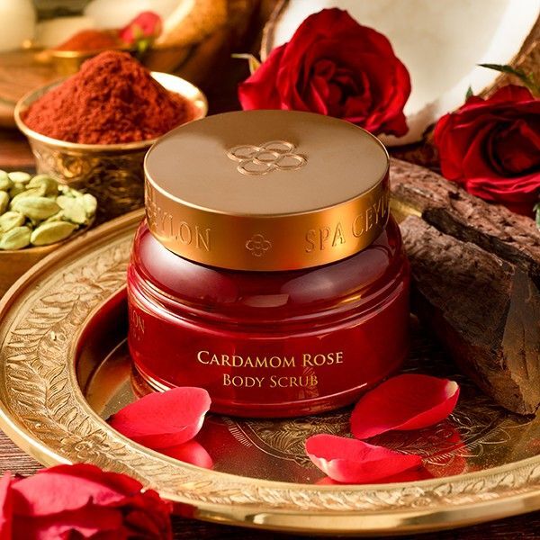 SPA CEYLON Cardamom Rose - Body Scrub-225g