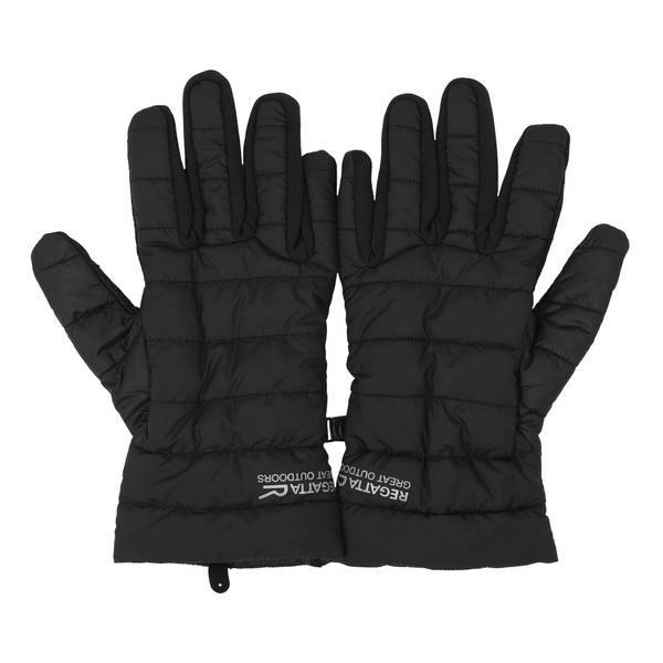 Regatta Adult Padded Stretch Logo Gloves (S-M)