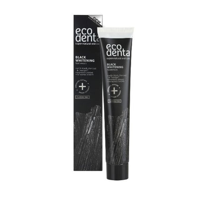 Superdrug ECODENTA Black Whitening Toothpaste 100ml- Buy online at McGrocer