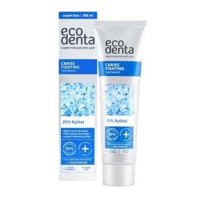 Superdrug ECODENTA Caries Fighting Toothpaste with Xylitol 100 ml- Buy online at McGrocer