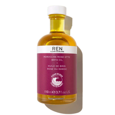 Superdrug REN Skincare Moroccan Rose Otto Bath Oil 110ml- Buy online at McGrocer