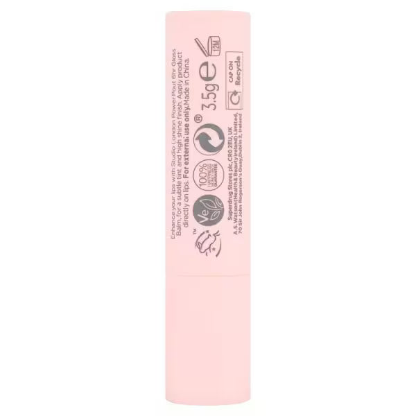Studio London Power Pout Tinted Gloss Balm Shade Feelin' Hopeful