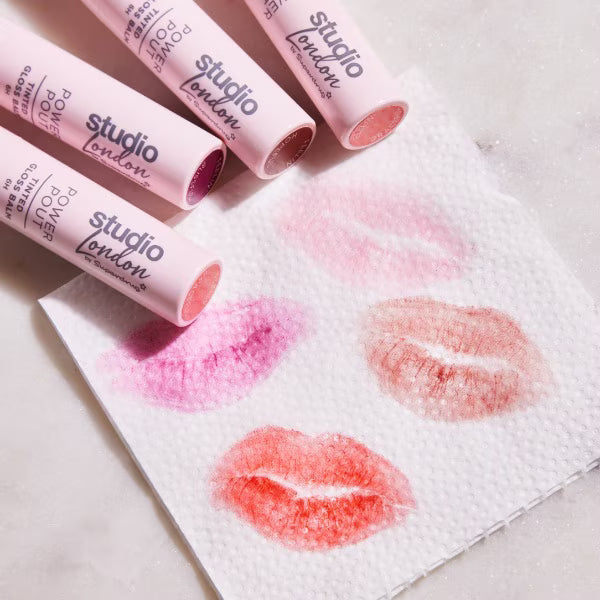 Studio London Power Pout Tinted Gloss Balm Shade Feelin' Hopeful