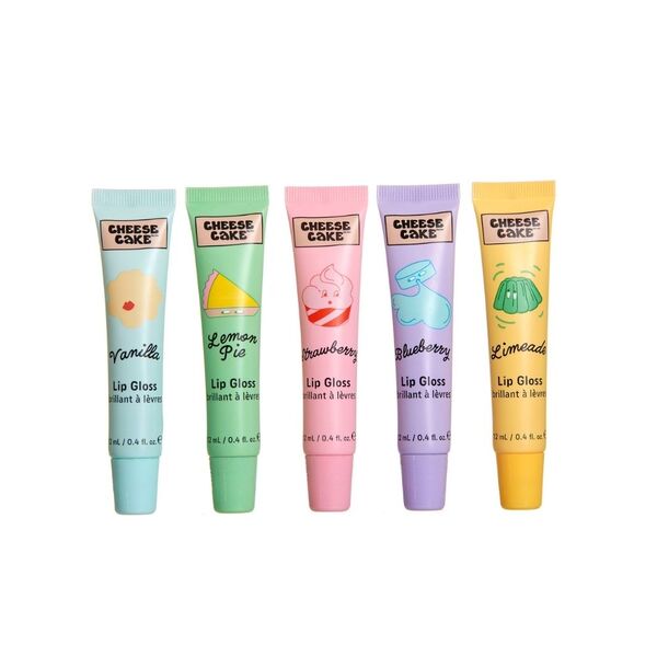 Cheesecake Lip Gloss Set - Assorted 5x12ml