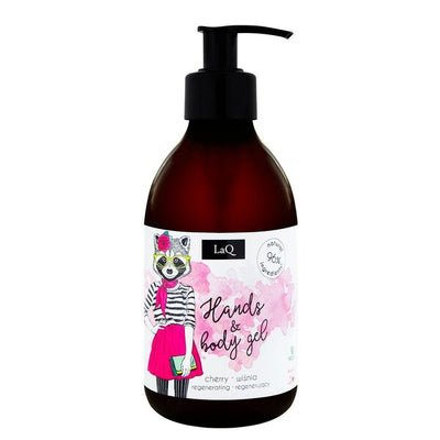 Superdrug LaQ Regenerating Hands & Body Gel - Cherry 300ml- Buy online at McGrocer