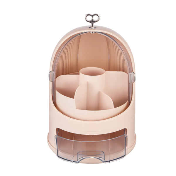 Livingandhome Freestanding Makeup Organizer - Pink
