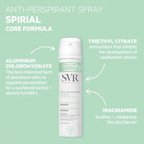 SVR SPIRIAL Compressed 48hr Antiperspirant Deodorant, 75ml