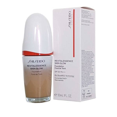 Superdrug Shiseido - Skin Glow Foundation SPF30 Sunstone #410- Buy online at McGrocer