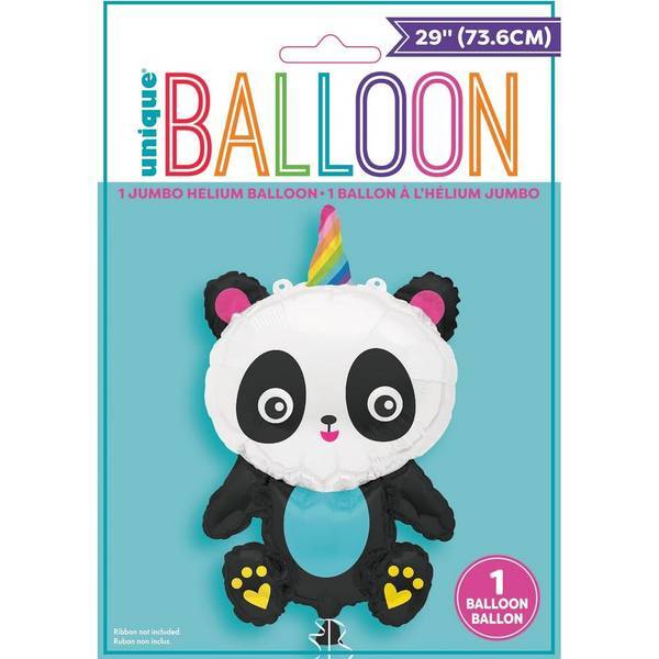 Unique Party Giant Pandacorn Foil Balloon