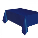 Unique Party Rectangular Plastic Solid Party Table Cover