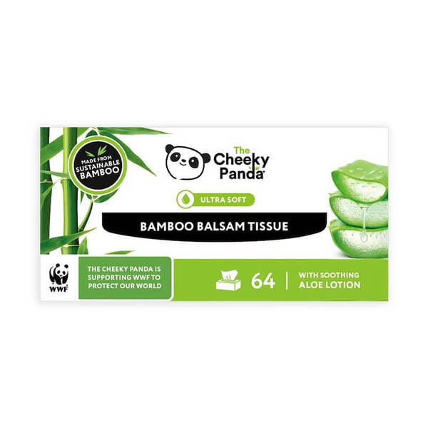 The Cheeky Panda Bamboo Balsam Tissues - 12 Boxes
