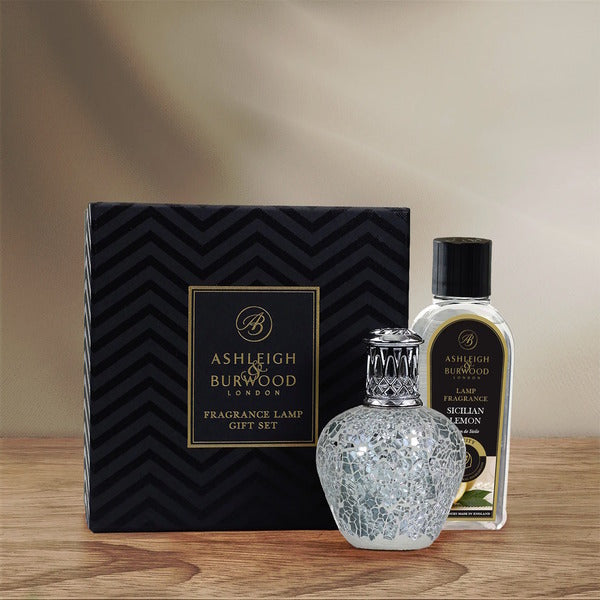 Ashleigh & Burwood Luminosity Lamp & Sicilian Lemon Fragrance Gift Set