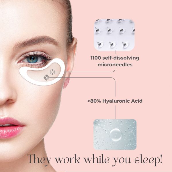 BEAUTICAL Microneedle Eye Patches 1pair