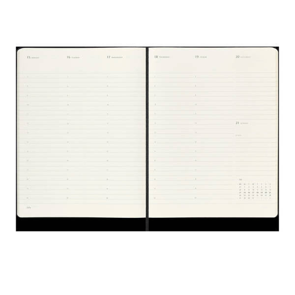 Moleskine Horizontal Hard Cover Planner