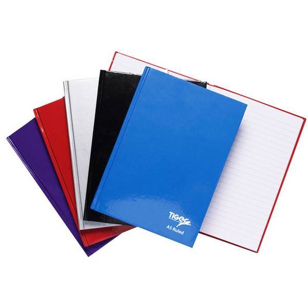 Tiger Stationery Casebound/Hardback Notebook A6(Pack of 10)