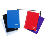 Tiger Stationery Casebound/Hardback Notebook A6(Pack of 10)