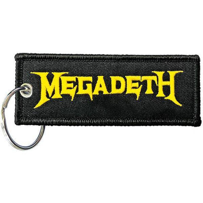 Superdrug Megadeth Double Sided Patch Logo Keyring- Buy online at McGrocer