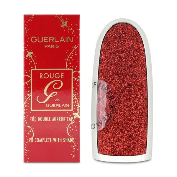 Guerlain Rouge The Double Mirror Lipstick Cap Sparkling Red