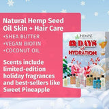 Hempz Twelve Days of Hydration Skin Care Gift Set 12 pack