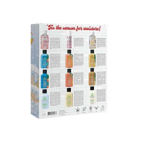 Hempz Twelve Days of Hydration Skin Care Gift Set 12 pack
