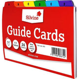 Silvine Letters Guide Cards