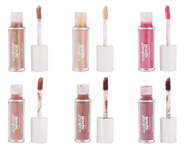 Colour Spell by Profusion - 6PC Mini Lip Gloss Set