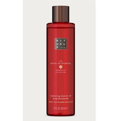 Superdrug RITUALS Ayurveda Shower Oil Indian Rose & Almond 200ml- Buy online at McGrocer
