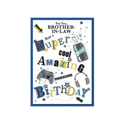 Superdrug Simon Elvin Brother In Law Isabel Garden Card (Pack of 6)- Buy online at McGrocer