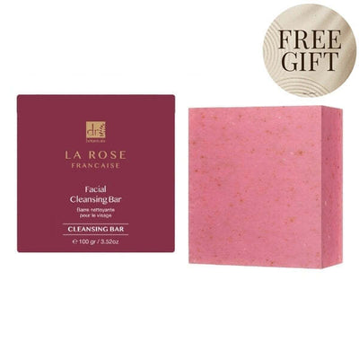 Superdrug Dr Botanicals La Rose Française Facial Cleansing Bar 100g- Buy online at McGrocer