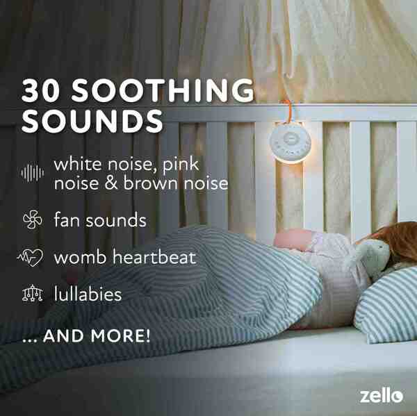 Zello Portable White Noise Machine Pro