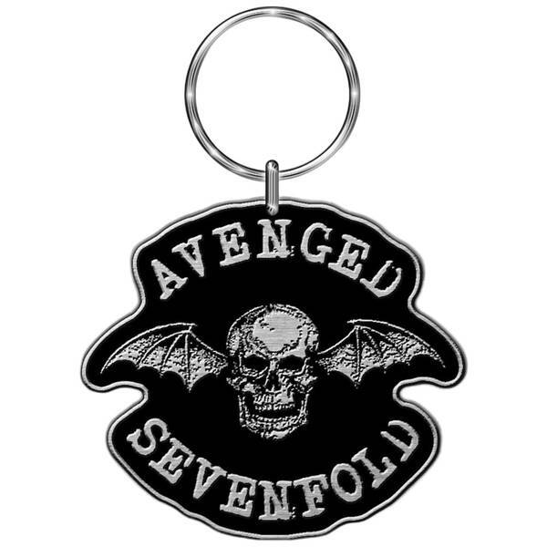Avenged Sevenfold Death Bat Enamel Keyring