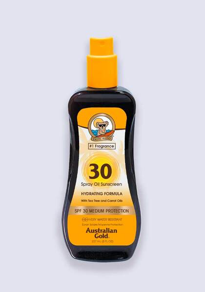 Australian Gold SPF 30 Spray Oil With Carrot 237ml