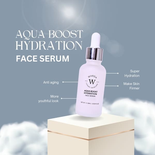 Warda - Aqua Boost Hydration Face Serum 30ml