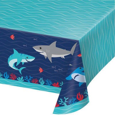 Superdrug Creative Party Paper Shark Party Table Cover- Buy online at McGrocer